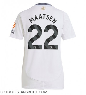 Aston Villa Ian Maatsen #22 Replika Bortatröja Damer 2024-25 Kortärmad